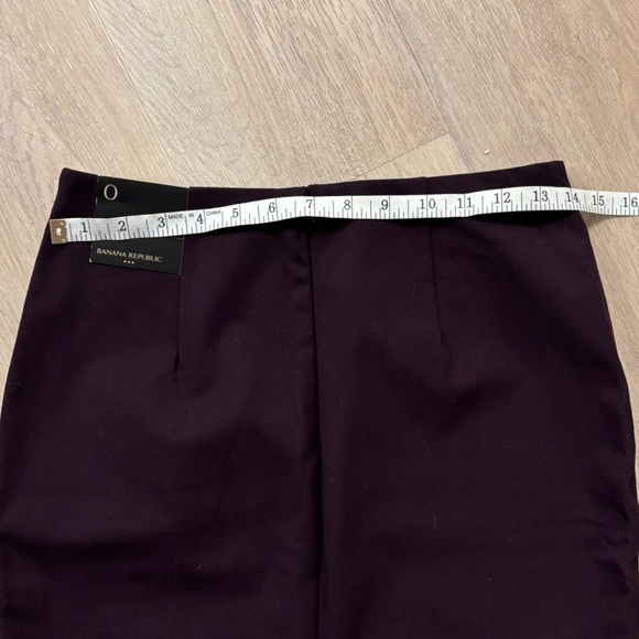 NWT Banana Republic Purple Pencil Skirt - Picture 2 of 7